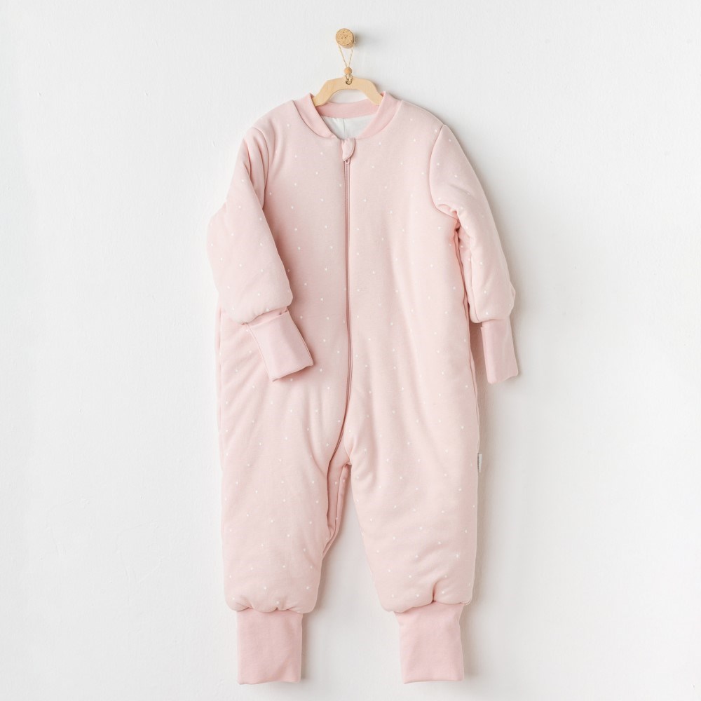 Andywawa Kışlık Kız Bebek Uyku Tulumu 2.5 TOG Pembe