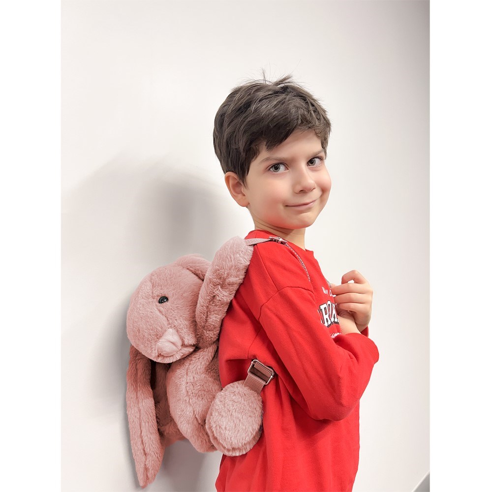 BabyJem Peluş Çanta - Tavşan Pembe