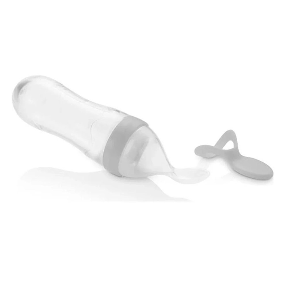 Babyjem Sıkmalı Kaşık Gri 