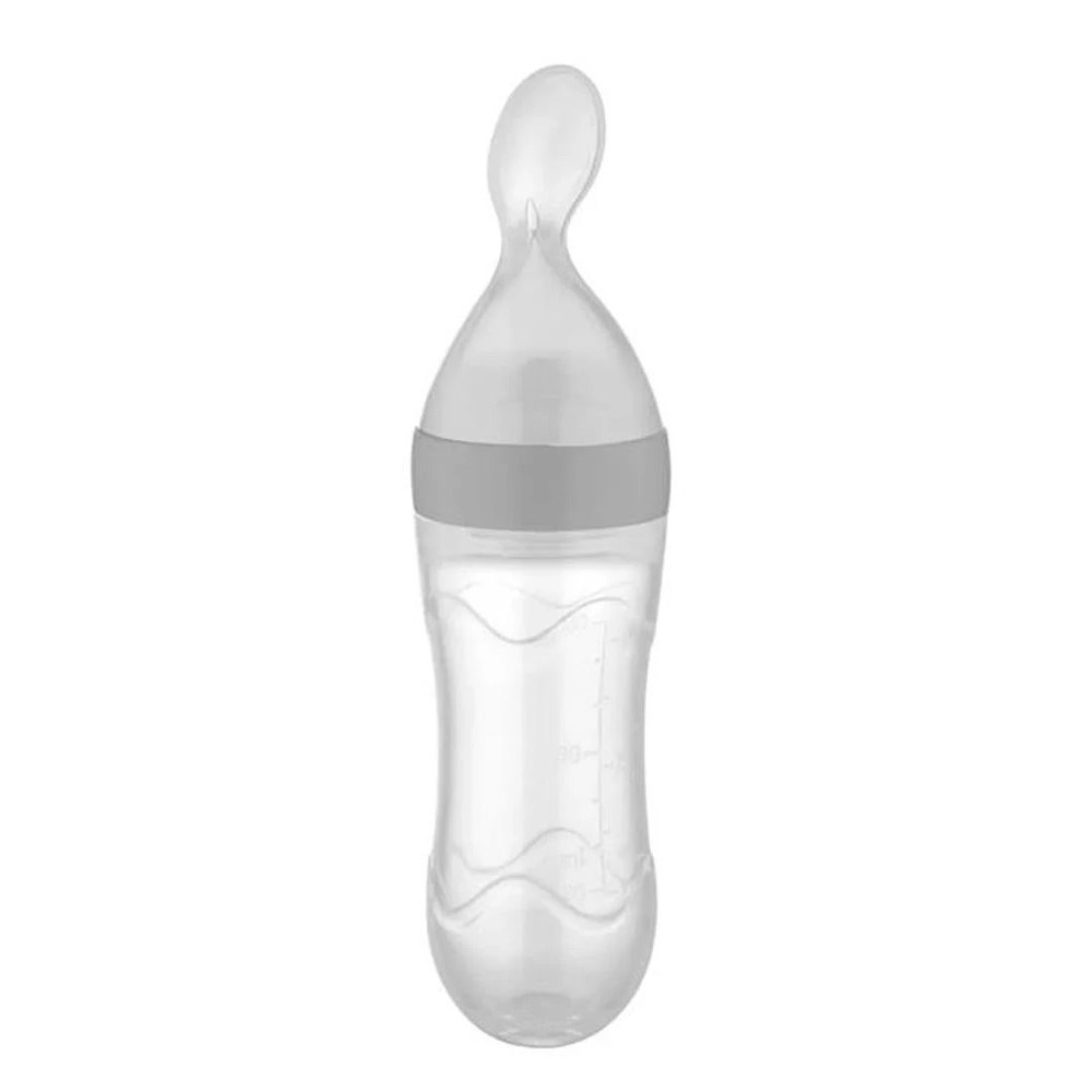 Babyjem Sıkmalı Kaşık Gri 