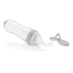 Babyjem Sıkmalı Kaşık Gri