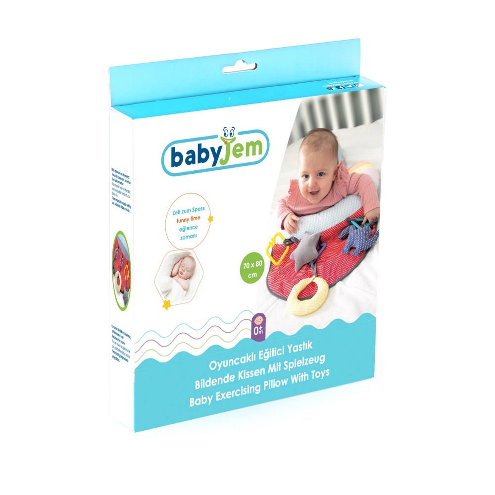 Babyjem Oyuncaklı Eğitici Yastık 