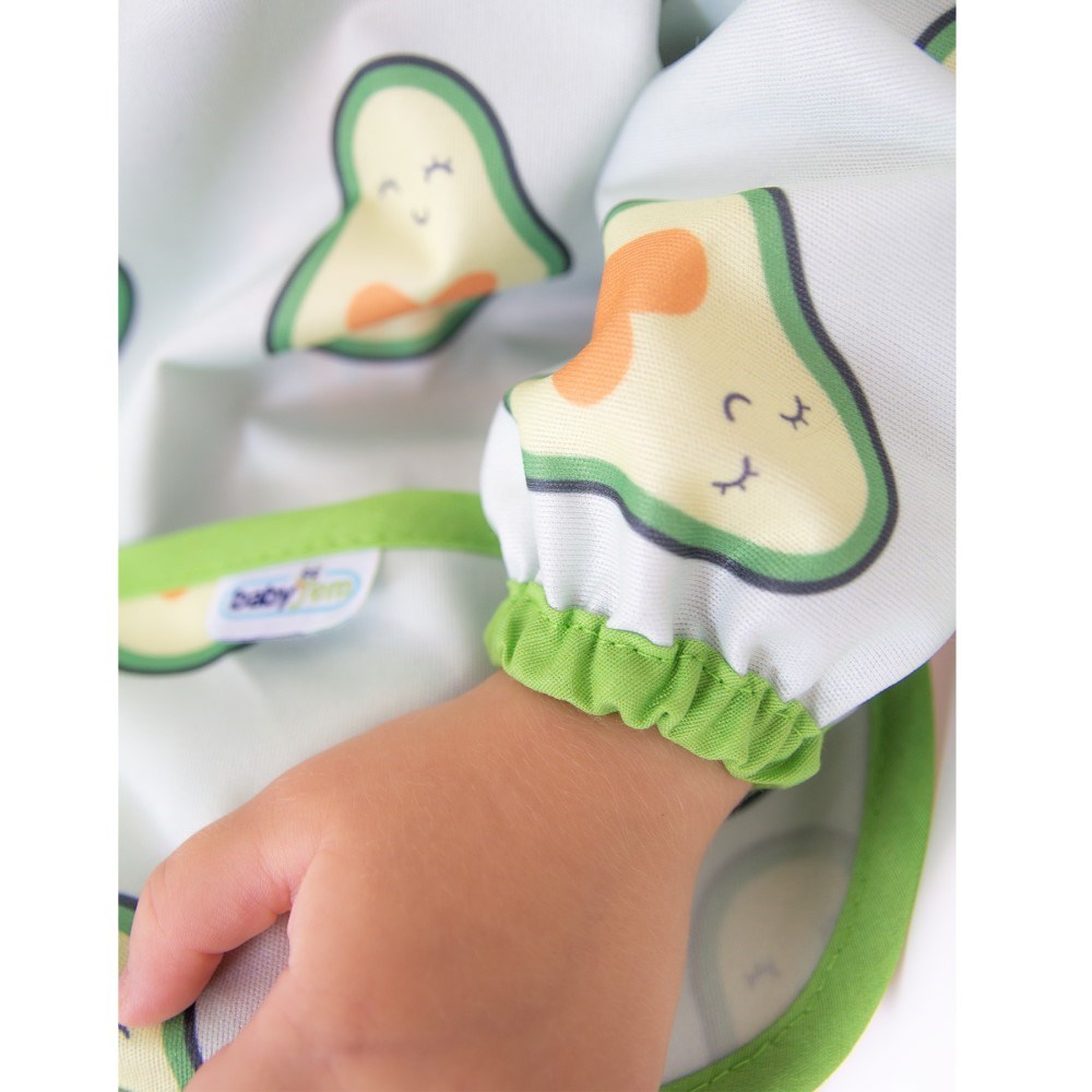 BabyJem Baskılı Blw Kollu Önlük Avakado Orjinal