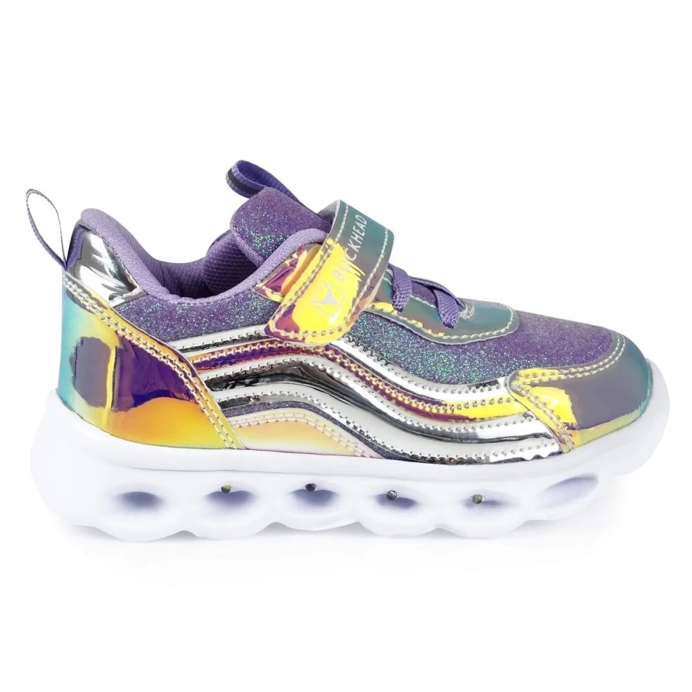Buckhead Shiny Hologram Kız Çocuk Spor Ayakkabı Mor
