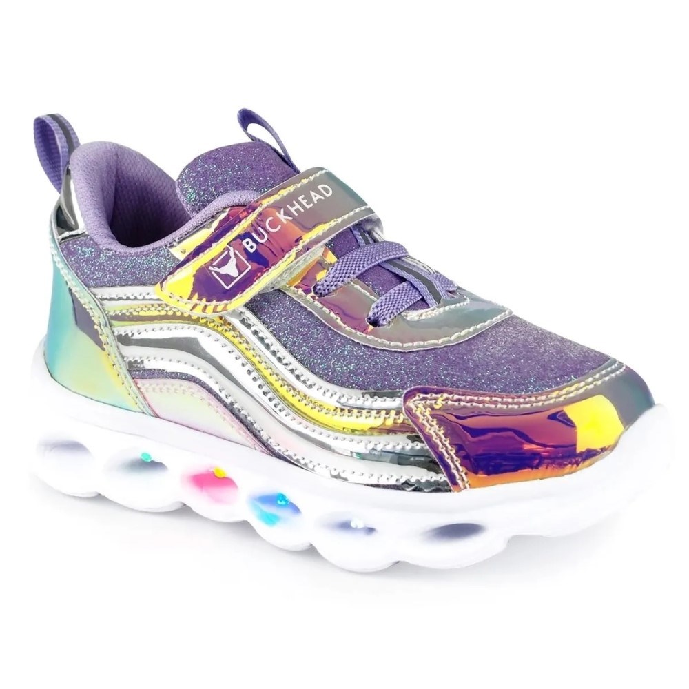 Buckhead Shiny Hologram Kız Çocuk Spor Ayakkabı Mor