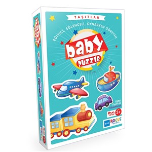 Blue Focus Baby Puzzle - Taşıtlar