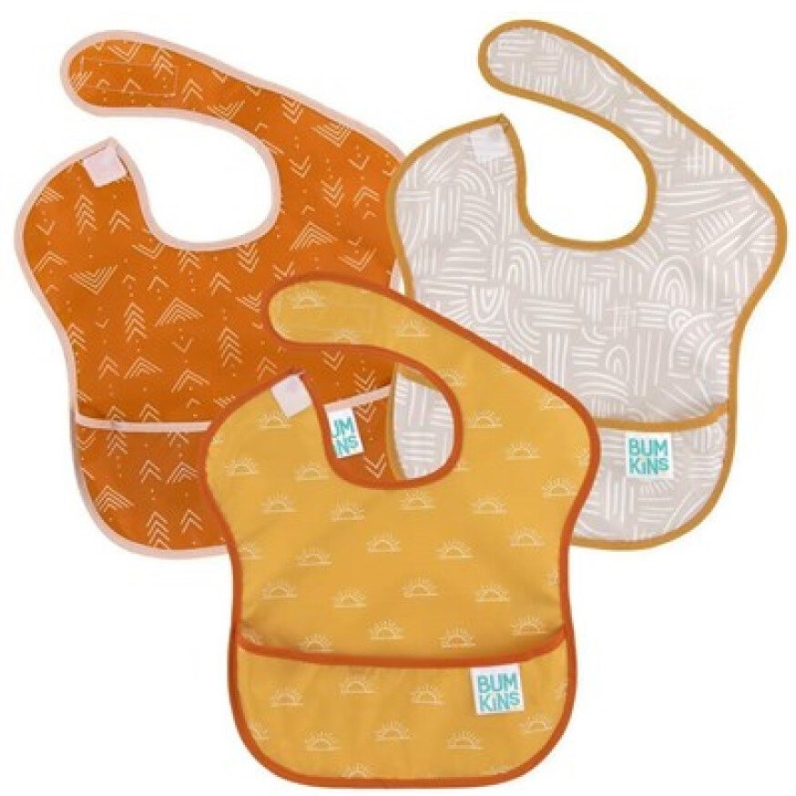 Bumkins SuperBib Önlük - 3'lü Paket ( Desert Boho ) 