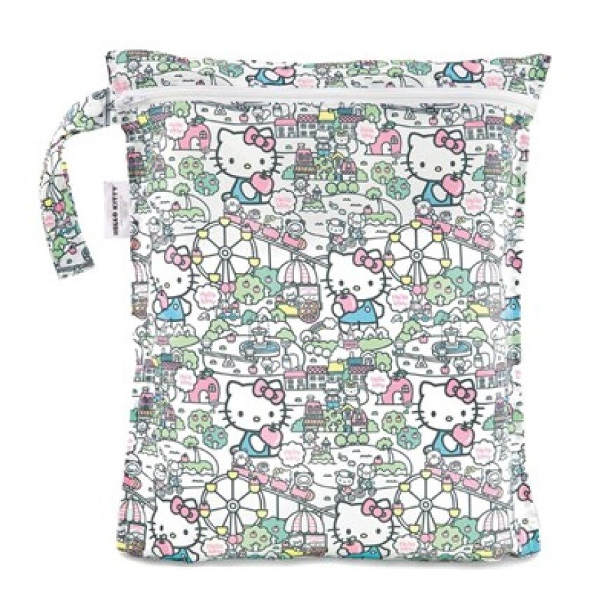 Bumkins Islak/Kirli Çantası - Sanrio Hello Kitty 