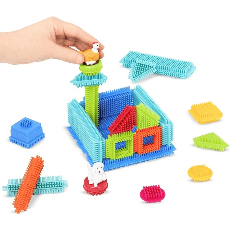 Bristle Blocks Yapı Oyuncakları - 113 Parça 