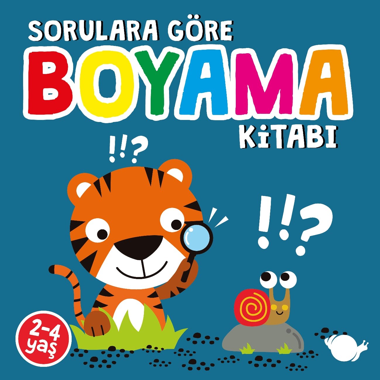 Çikolata Yayınevi Sorulara Göre Boyama Kitabı