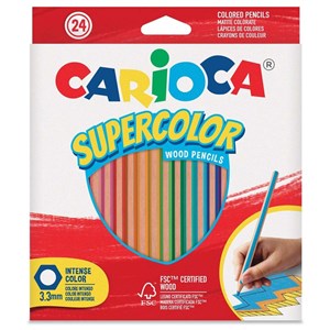 Carioca Süpercolor Kuru Boya Kalemi 24' lü