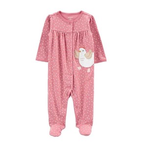 Carter's Kız Bebek Uzun Kol Patikli Tulum