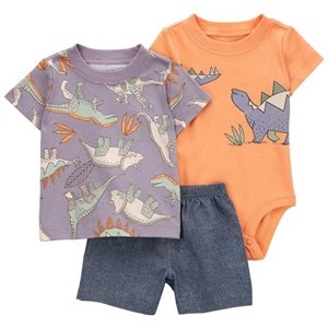 Carter's Erkek Bebek 3'lü Alt Üst Set