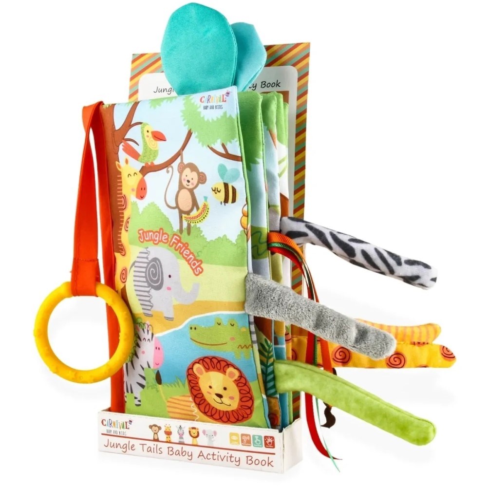 Carnival Baby & Kids Kuyruklu Hışırtılı Bebek Aktivite Kitabı 