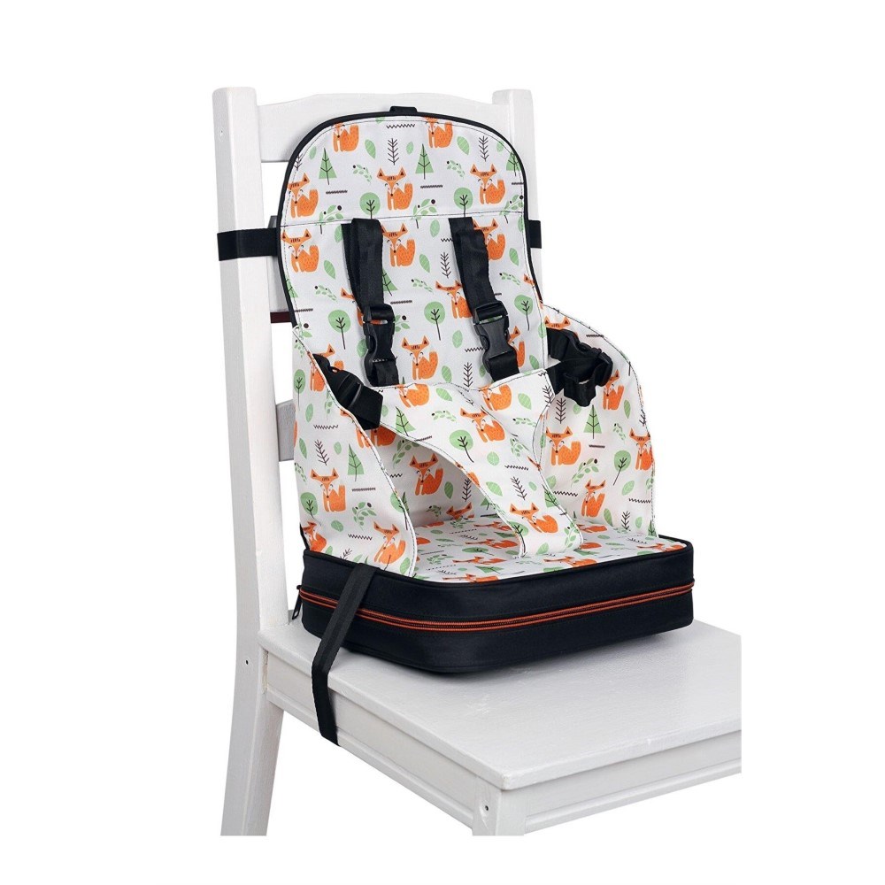 Carnival Baby& Kids Yükseltici Çantalı Portatif Mama Sandalyesi - Tilki 