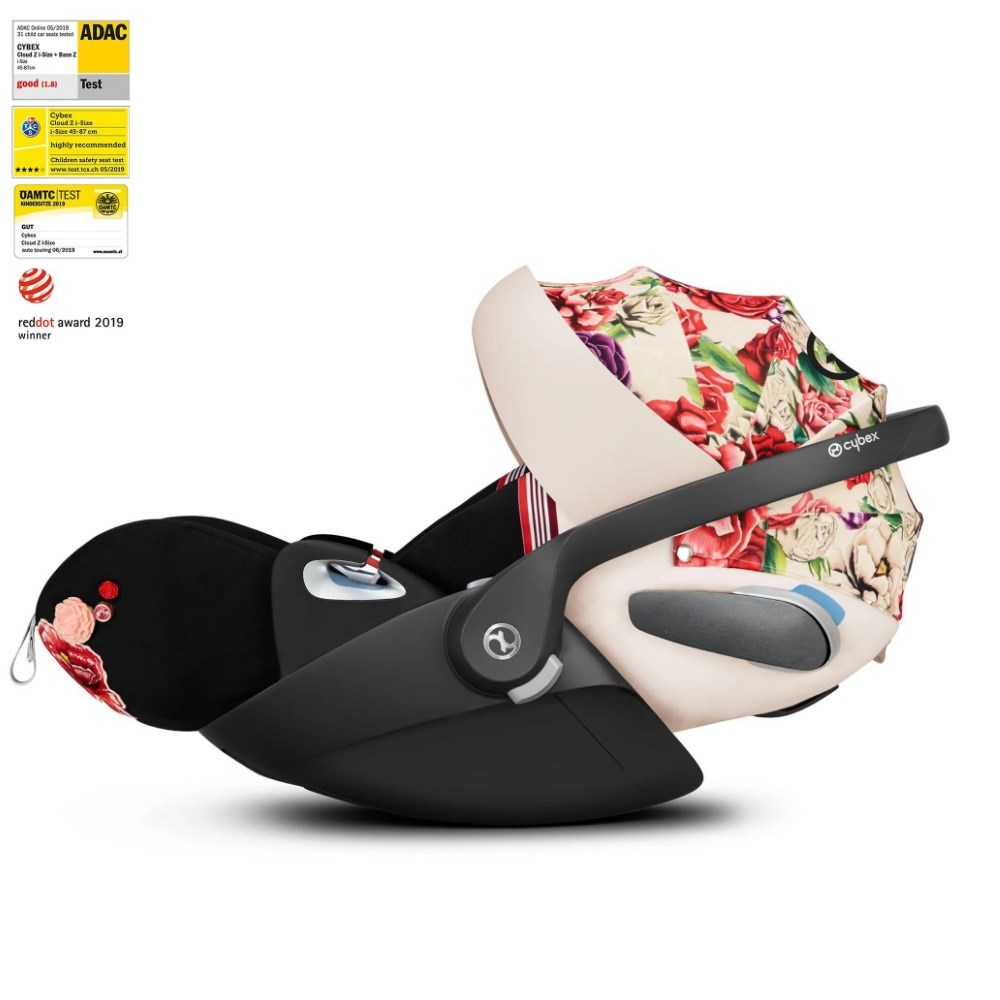 Cybex Cloud Z isize Tam Yatışlı Ana Kucağı Spring Blossom Light Orjinal