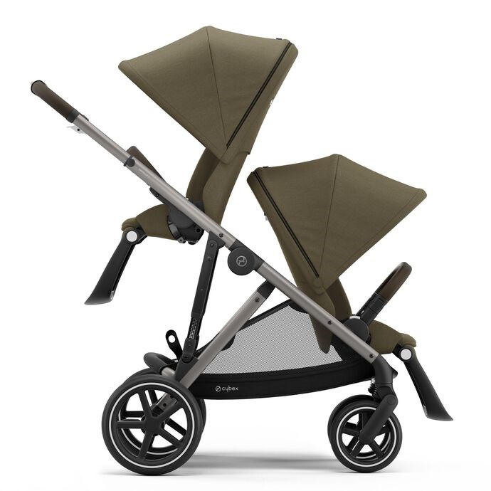 Cybex Gazelle S Taupe İkiz Bebek Arabası - Classic Beige