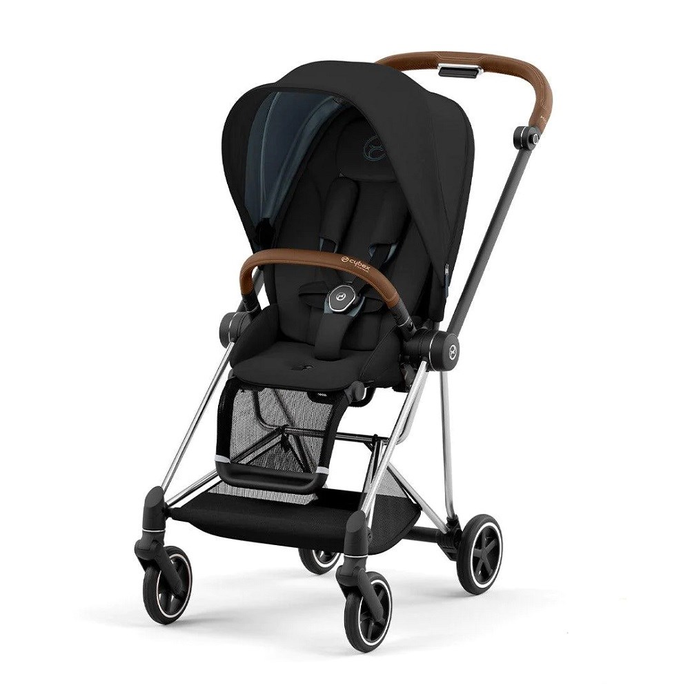 Cybex Mios Bebek Arabası Chrome Brown - Stardust Black
