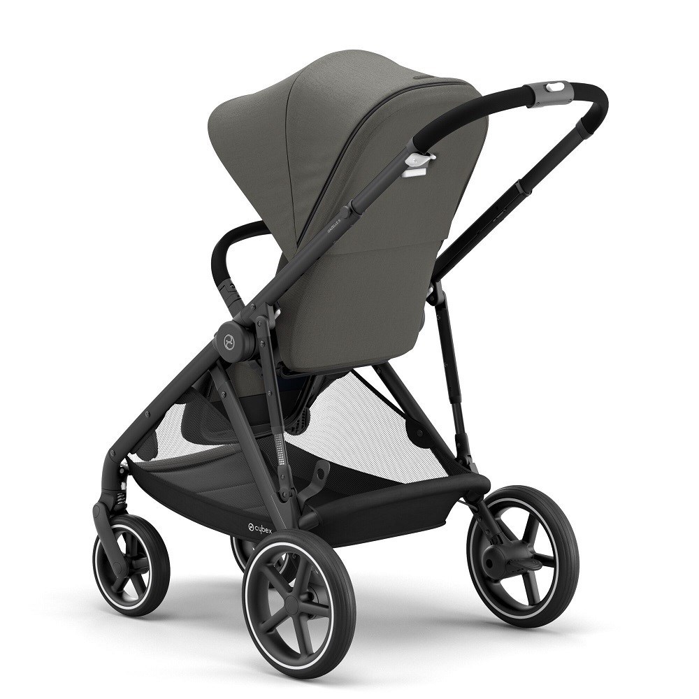 Cybex Gazelle S Black İkiz Bebek Arabası- Soho Grey 