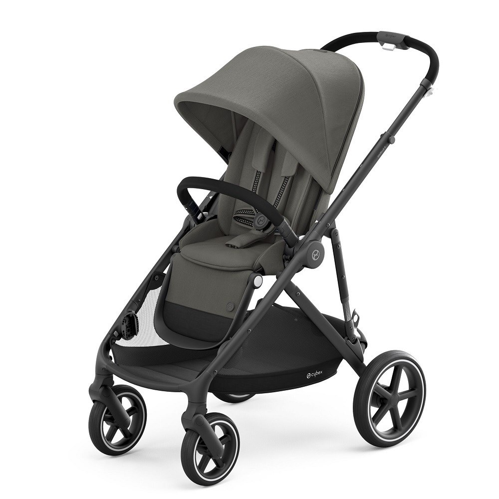 Cybex Gazelle S Black İkiz Bebek Arabası- Soho Grey 