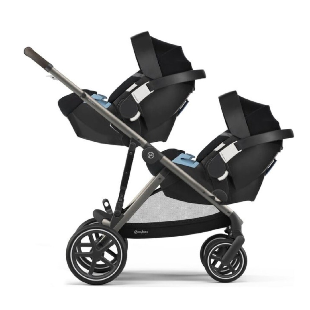 Cybex Gazelle S Taupe İkiz Bebek Arabası- Soho Grey  