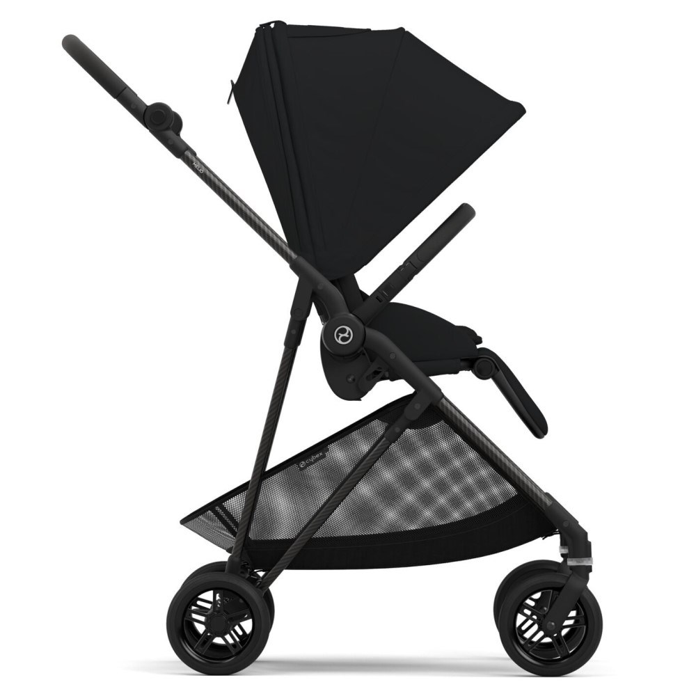 Cybex Melio Bebek Arabası Carbon Moon Black Orjinal