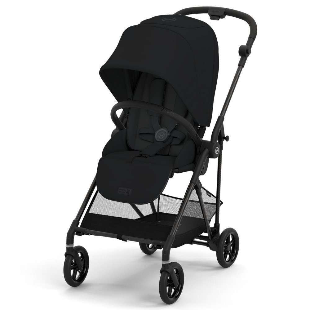 Cybex Melio Bebek Arabası Carbon Moon Black Orjinal
