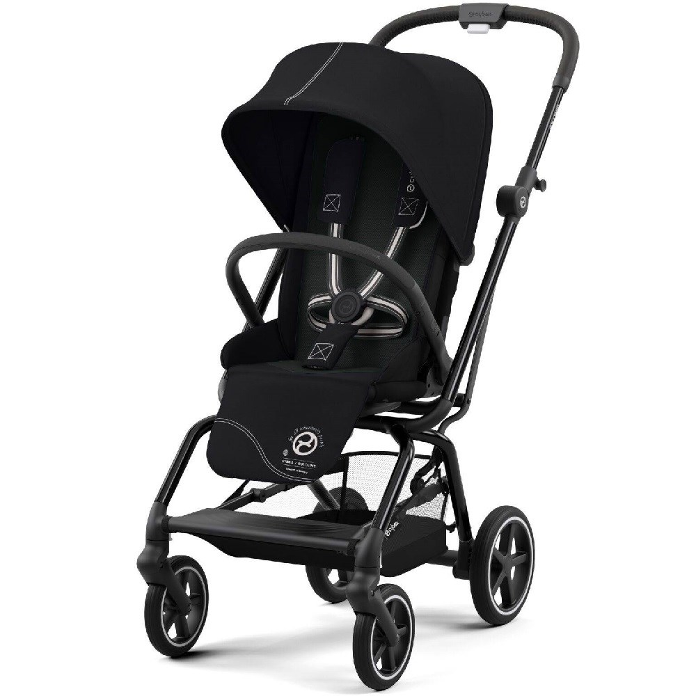 Cybex Eezy S Twist 2 Bebek Arabası Moon Black Siyah