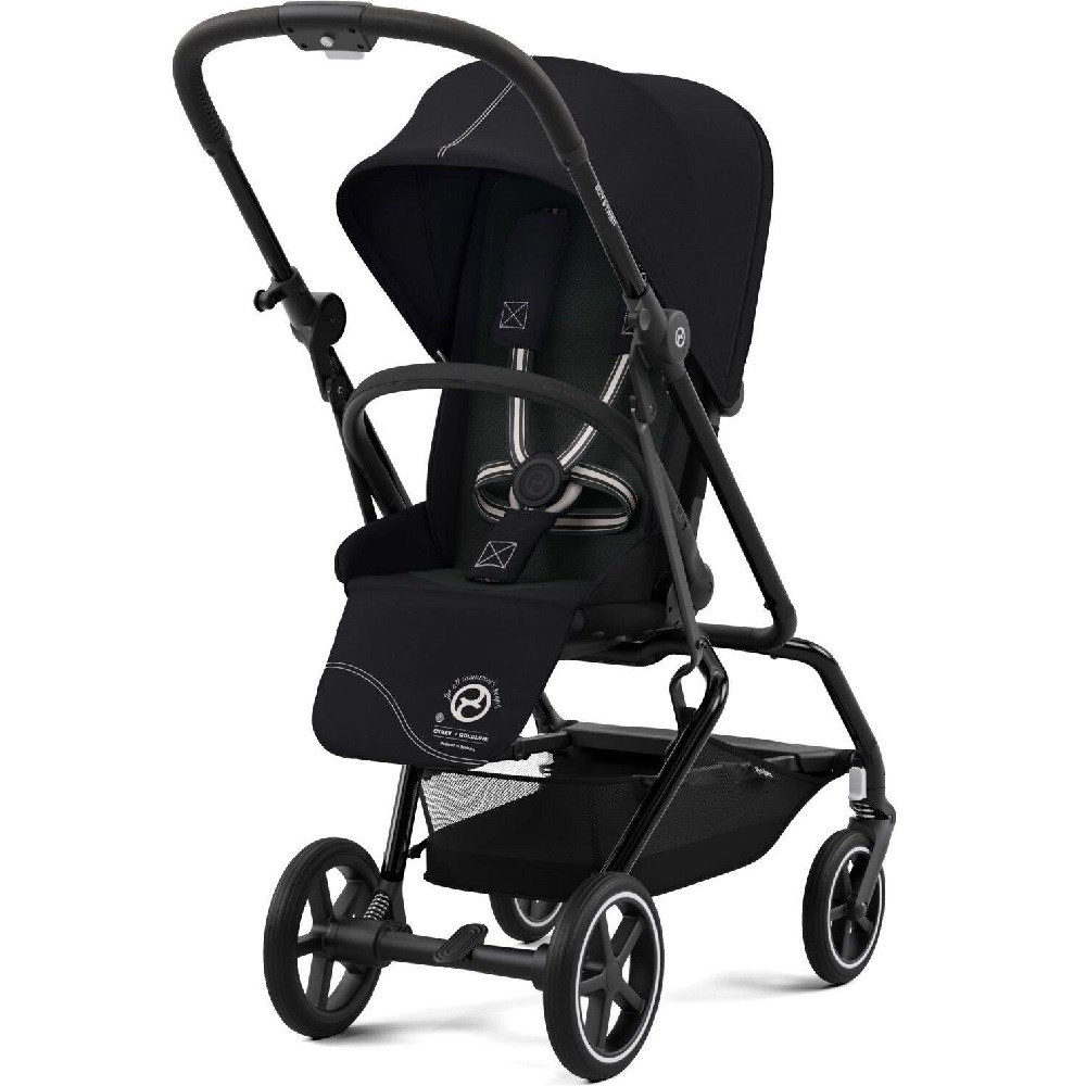 Cybex Eezy S Twist 2 Bebek Arabası Moon Black Siyah