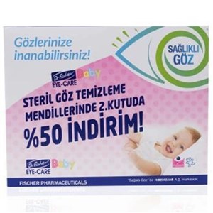 Dr Fischer Eye Care Bebek Steril Göz Temizleme Mendili 30x2'li