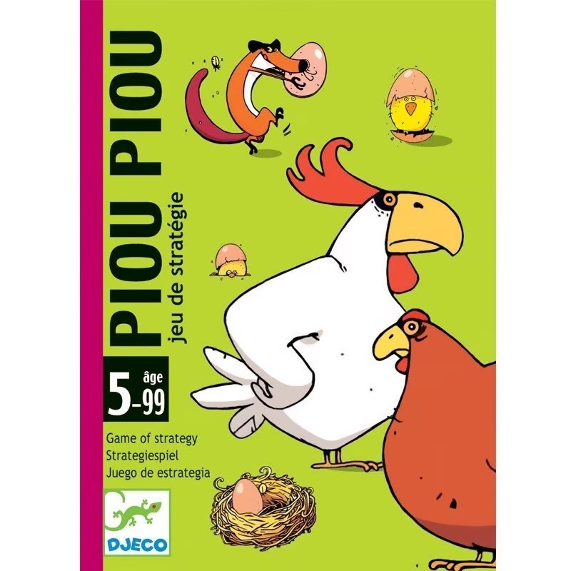 Djeco Kart Oyunları - Piou Piou 