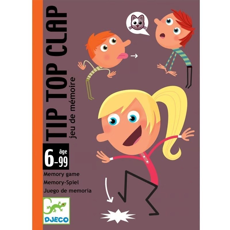 Djeco Kart Oyunları - Tip Top Clap 