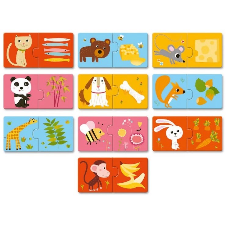 Djeco İkili Puzzle -  Duo Dinner 