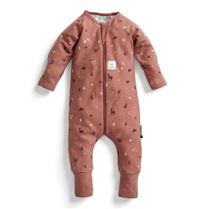 ErgoPouch Organik Pamuklu Patikli Pijama Tulum 1.0 TOG Forest Friends