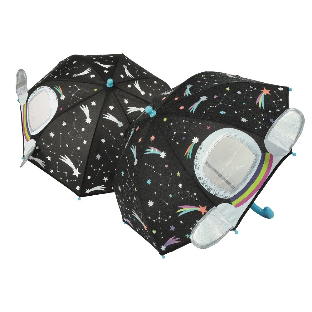 Floss Rock 3D Renk Değiştiren Şemsiye - Space 