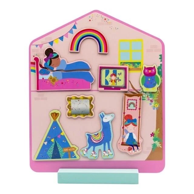 Floss Rock Mıknatıslı Ev Giydirme Seti - Rainbow Fairy 