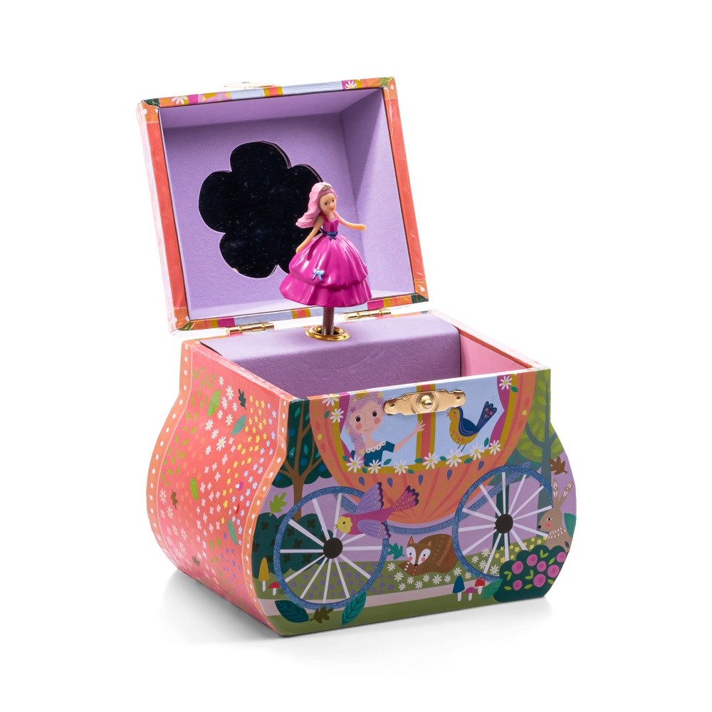 Floss Rock  Müzikli Mücevher Kutusu- Fairy Tale Carriage 