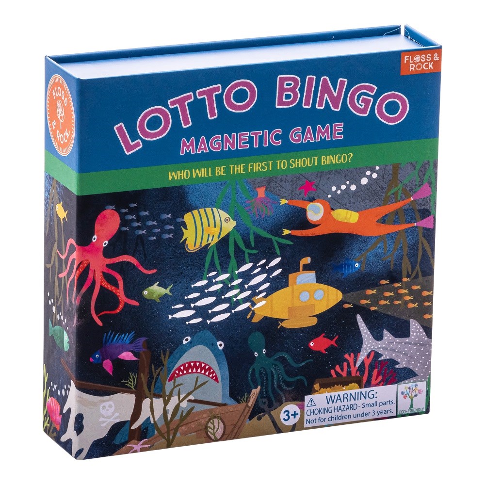 Floss Rock Mıknatıslı Bingo Şans Oyunu - Deep Sea 