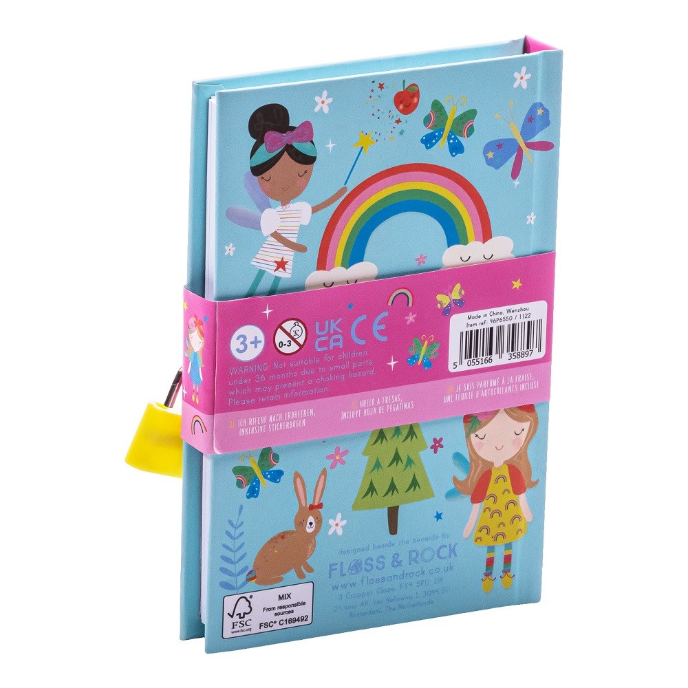 Floss Rock Kokulu Kilitli Günlük - Rainbow Fairy 
