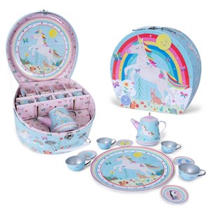 Floss Rock 11 Parça Müzikli Çay Seti Rainbow Fairy