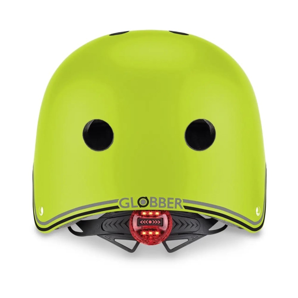 Globber Çocuk Işıklı Kask - Yeşil 