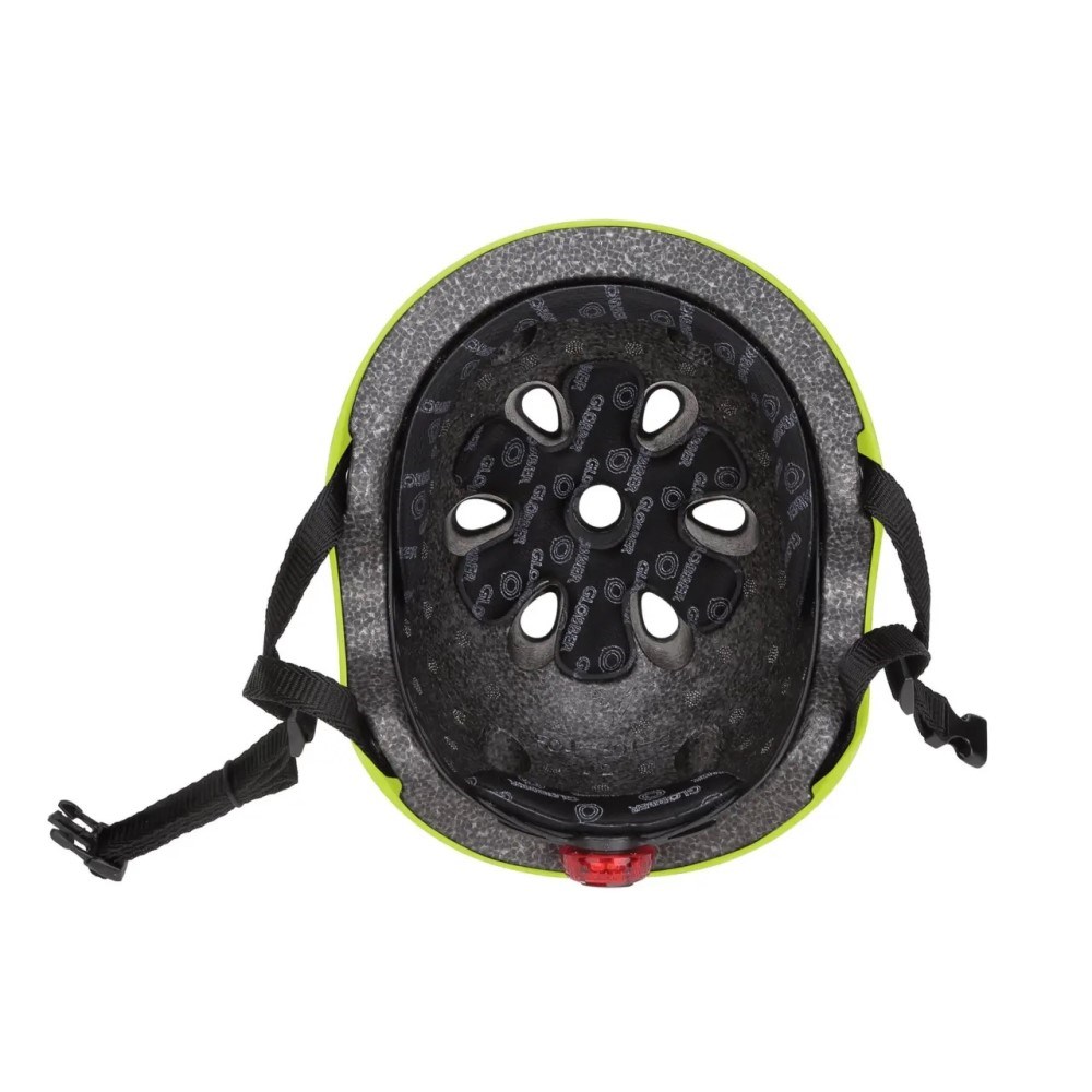Globber Çocuk Işıklı Kask - Yeşil 