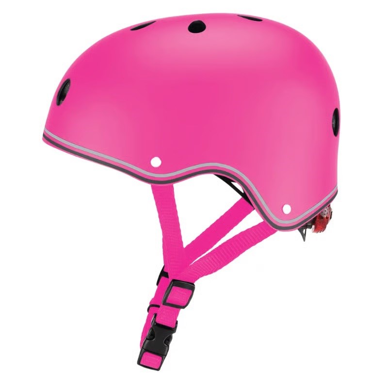 Globber Çocuk Işıklı Kask - Pembe 