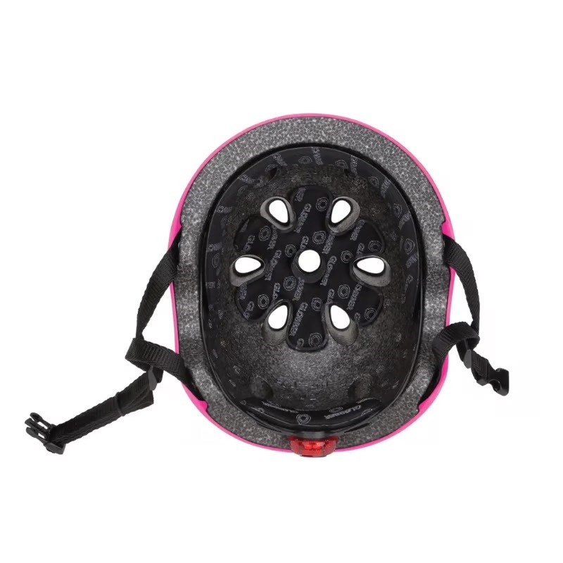Globber Çocuk Işıklı Kask - Pembe 