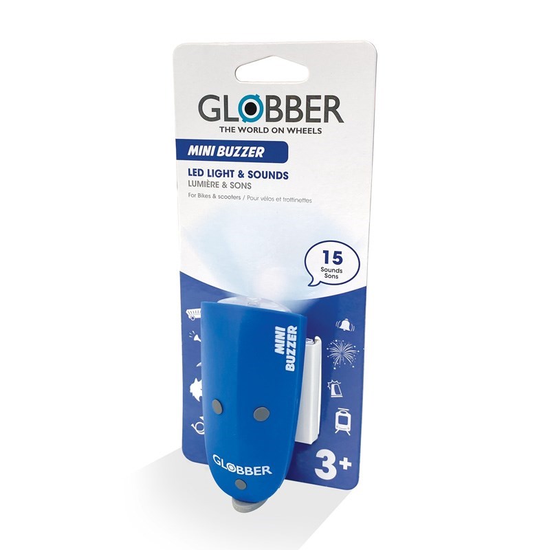Globber Mini Korna ve Işık - Lacivert 
