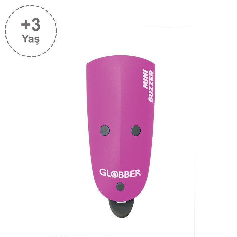 Globber Mini Korna ve Işık - Pembe 