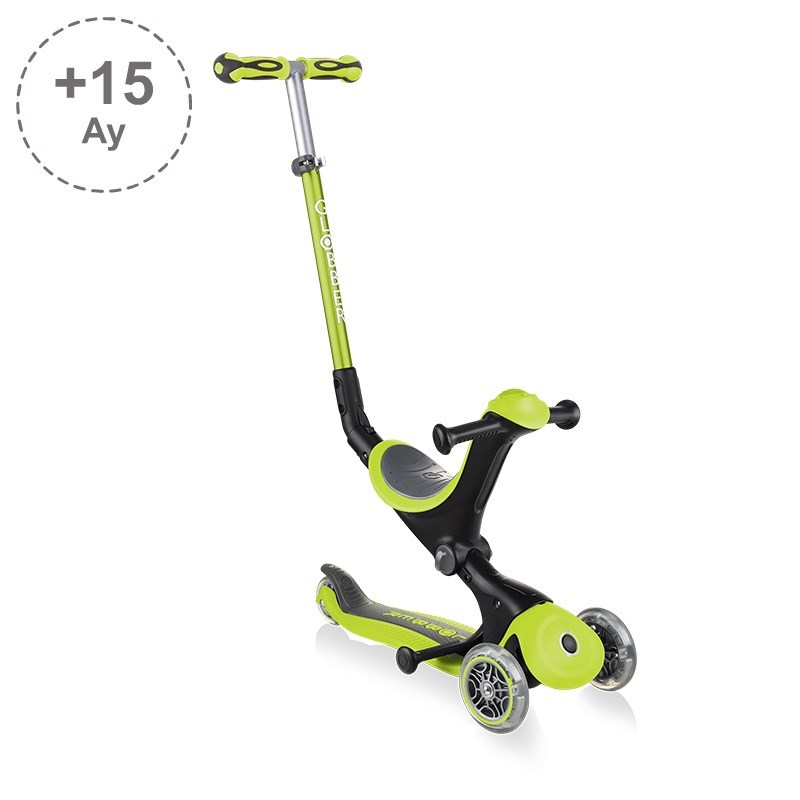 Globber Scooter Go Up Deluxe Yeşil 15 Ay+ 
