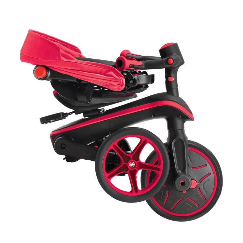 Globber Explorer 4 in1 Katlanabilir Bisiklet - Kırmızı 
