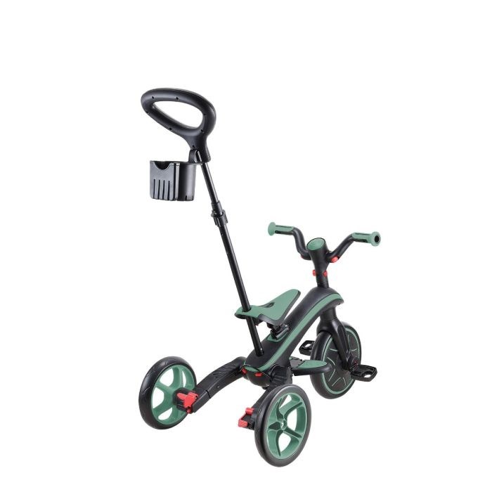 Globber Bisiklet Explorer 4 in 1 Katlanabilir Zeytin Yeşili 10 Ay + 