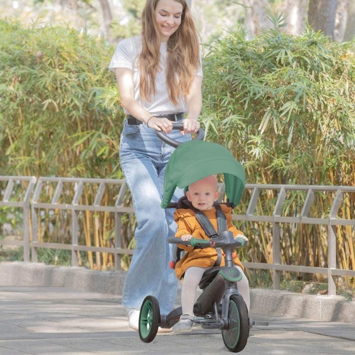 Globber Bisiklet Explorer 4 in 1 Katlanabilir Zeytin Yeşili 10 Ay + 